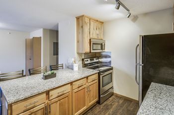 Furnished Kitchen at Campus Park, Duluth